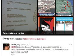 como se vive el paro #20n en las redes sociales como se vive el paro #20n en las redes sociales