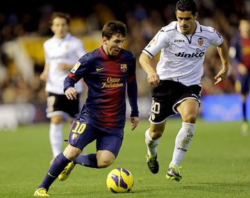 Messi volvió a marcar pero Barcelona apenas igualó