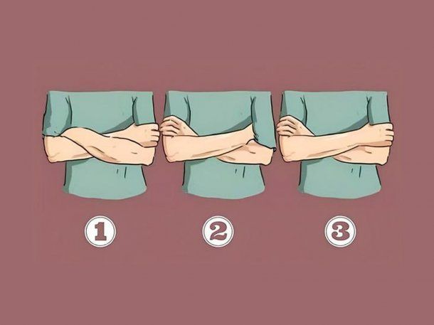 Test viral: cómo cruzás los brazos revela tu nivel de inteligencia