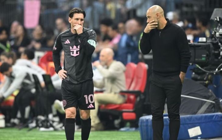 La reacción de Mascherano al hablar de Messi tras su salida con polémica del Inter Miami