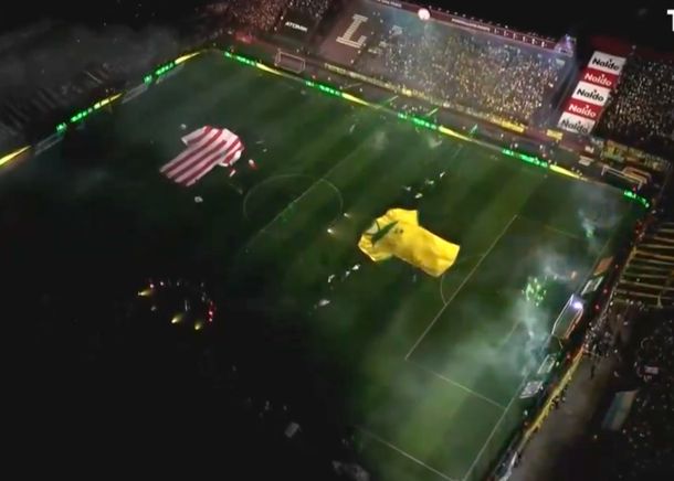 La impresionante presentación de la final de la Copa Argentina