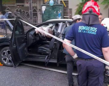 Marta Minujín protagonizó un choque en Monserrat.