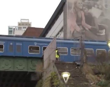 Una formación del Tren San Martín arrolló a un hombre en situación de calle