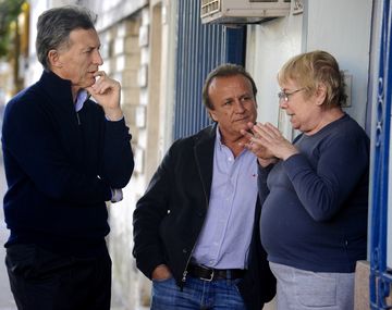 Macri junto a Del Sel en el cierre de campaña