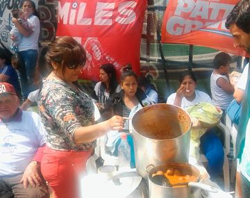 Ollazo popular en Plaza de Mayo.