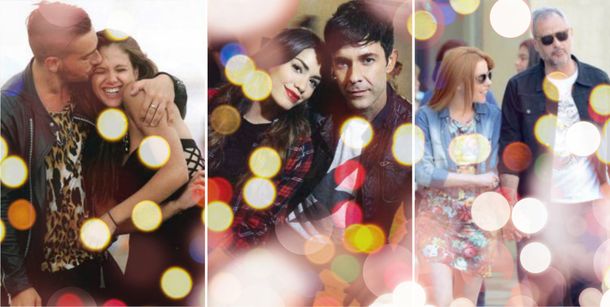 Navidad con amor: las parejas de famosos más románticas de 2015