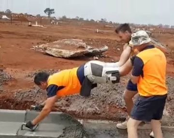 Matt y sus compañeros tienen una técnica muy original