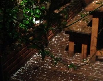 Rige un alerta por caída granizo en Buenos Aires y La Plata