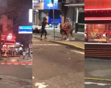 El feroz ataque de los hinchas de Fluminense a los de River