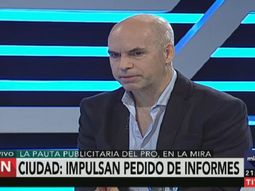 Rodríguez Larreta en C5N: El Pro siempre da la cara