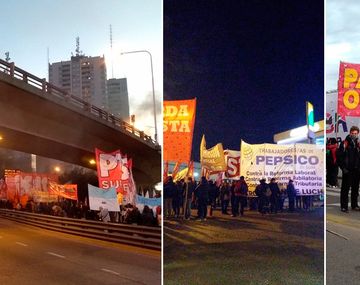 Todos los accesos a la Ciudad están cortados por la huelga
