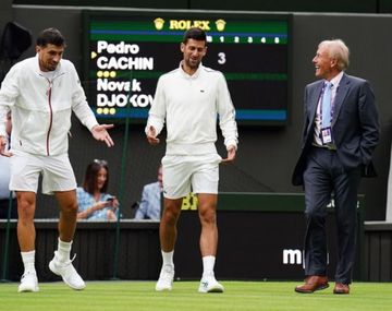 Fin del sueño: Pedro Cachín cayó ante Djokovic y se despidió de Wimbledon