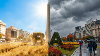 Lluvias cambian el clima en el AMBA Lluvias cambian el clima en el AMBA