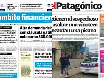 Tapas de diarios del lunes 5 de marzo de 2018