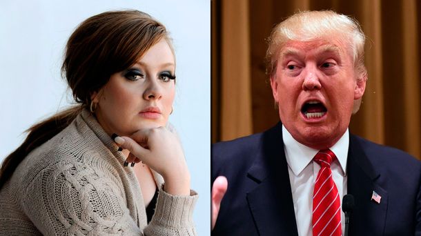 La inesperada prohibición de Adele a Donald Trump