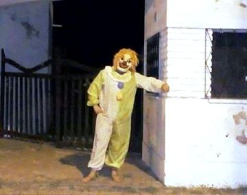 Un nuevo payaso aterra a los niños en General Alvear: fue detenido