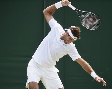 Un errático Del Potro quedó eliminado ante Gulbis en segunda ronda de Wimbledon