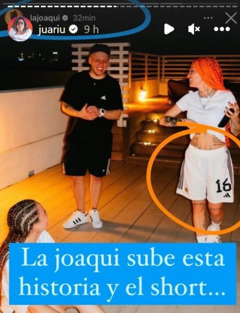 La Foto Que Comprueba El Romance Entre La Joaqui Y Thiago Almada