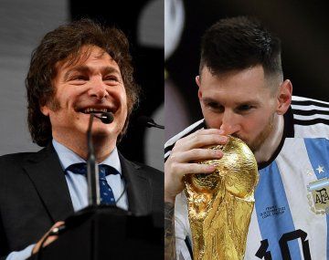 El gran elogio de Milei a Messi: Es el mejor de todos los tiempos