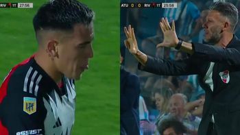 escandalo en river: barco desobedecio a demichelis, erro dos penales y fue reemplazado escandalo en river: barco desobedecio a demichelis, erro dos penales y fue reemplazado