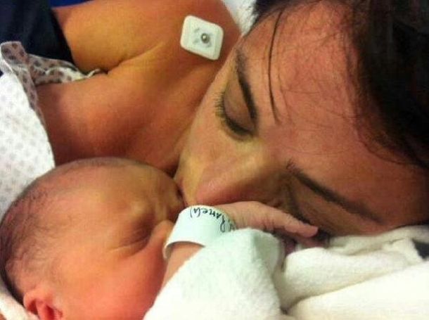 Pamela David y su hija