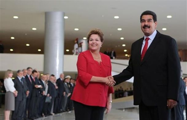 Maduro y Rousseff enviaron una pronta mejoría a CFK