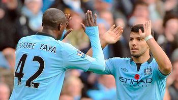 agüero aporto un gol en la victoria del city sobre la hora agüero aporto un gol en la victoria del city sobre la hora