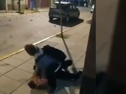 Video: una joven recibió un balazo en la cara por pedir justicia por el femicidio de Úrsula