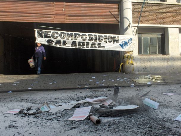 Protesta salarios telefonicos