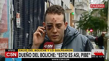 hablo el joven que recibio una brutal golpiza en un boliche: casi me matan hablo el joven que recibio una brutal golpiza en un boliche: casi me matan