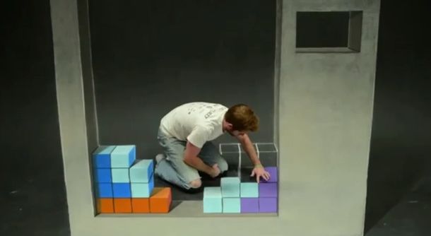 VIDEO: Tetris en la vida real
