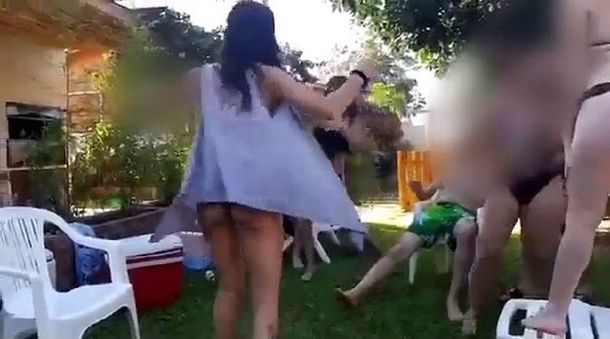 Fiesta sexual y escándalo por videos virales