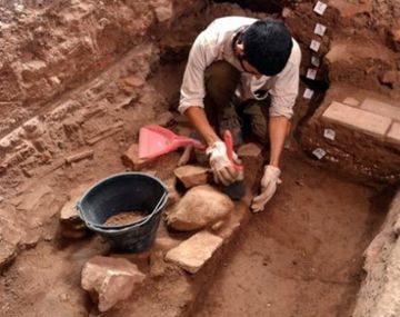 Hallan restos de una casa de San Martín