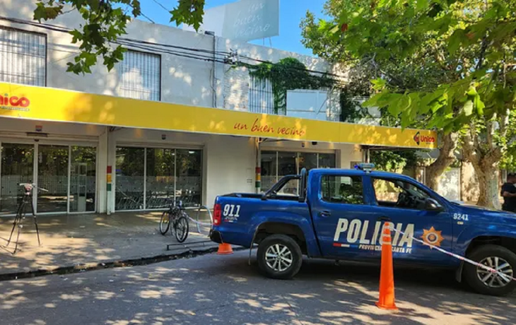 La tremenda imagen del ataque al supermercado de los suegros de Messi