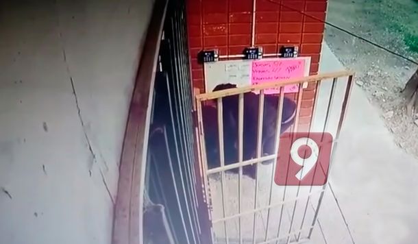 Así llegó la médica con el bebé