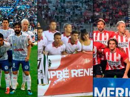 Un jugador de Huracán mira para otro lado en las fotos: el increíble motivo