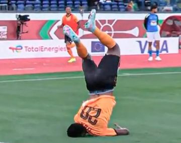 Gol agónico y susto: un jugador de Zambia se lesionó tras un festejo fallido en Copa Africana