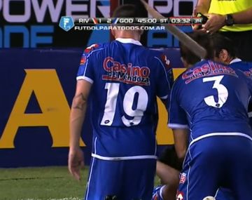 Escuchá qué dijo DOnofrio cuando un hincha de River agredió a un rival