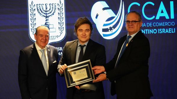 Javier Milei habló de afianzar la “amistad histórica” entre nuestro país e Israel.