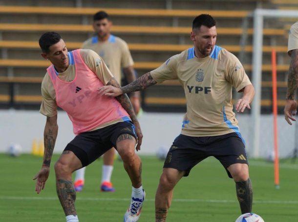 Entrenamiento de la Selección Argentina. Entrenamiento de la Selección Argentina.