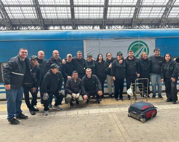 El Tren Solidario ya reparte donaciones en Campana tras el fatal temporal