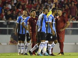 La expulsión de Gigliotti cambió el partido La expulsión de Gigliotti cambió el partido