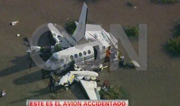 Cinco muertos y cuatro heridos al caer una avioneta en el Río de la Plata