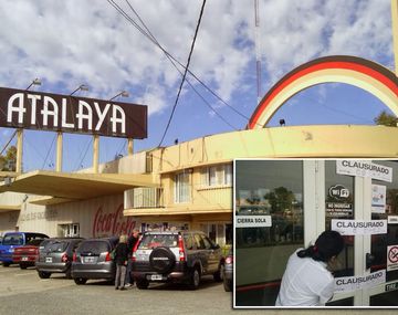 Clausuraron el tradicional parador Atalaya por falta de higiene