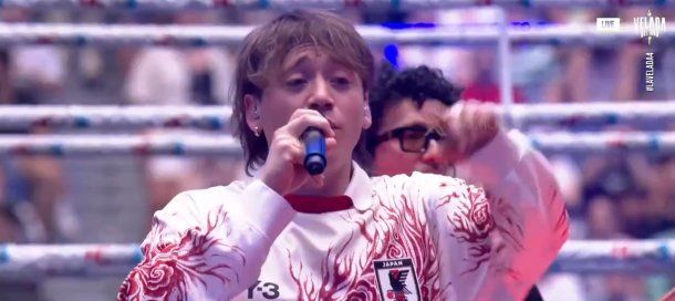  Paulo Londra en la Velada del Año 4 de Ibai Llanos.