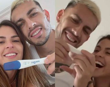 Paredes y Camila Galante confirmaron que serán padres otra vez