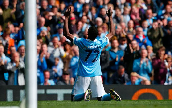 Agüero marcó un gol de penal en el aplastante triunfo del Manchester City