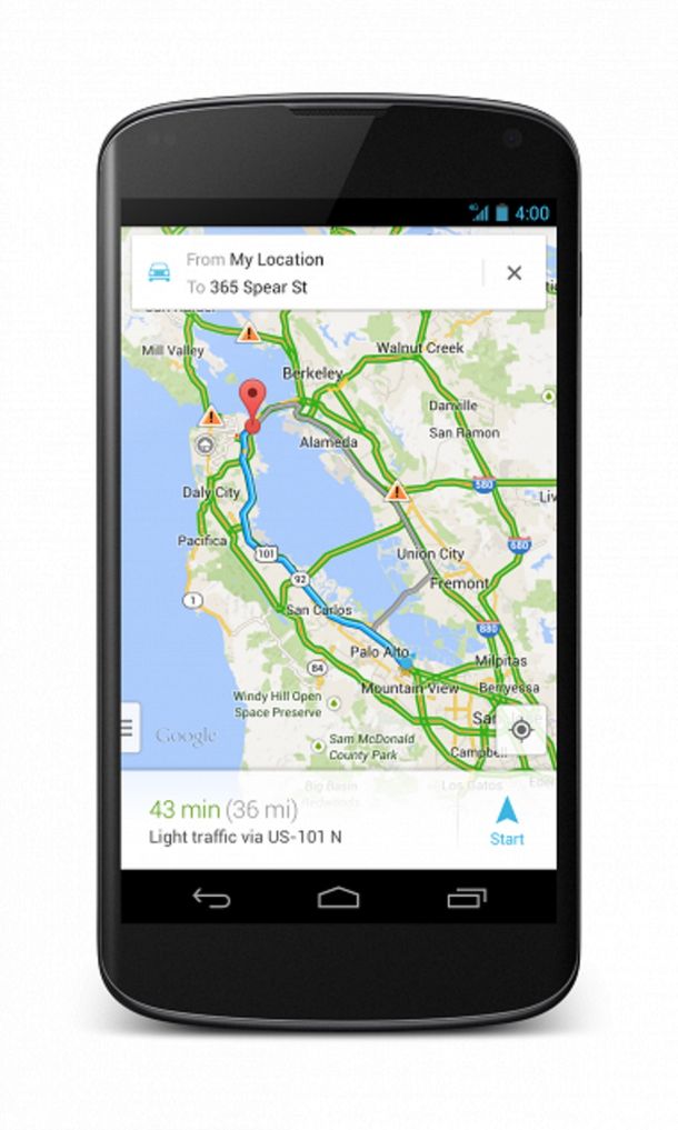 Google Maps ya está disponible sin conexión
