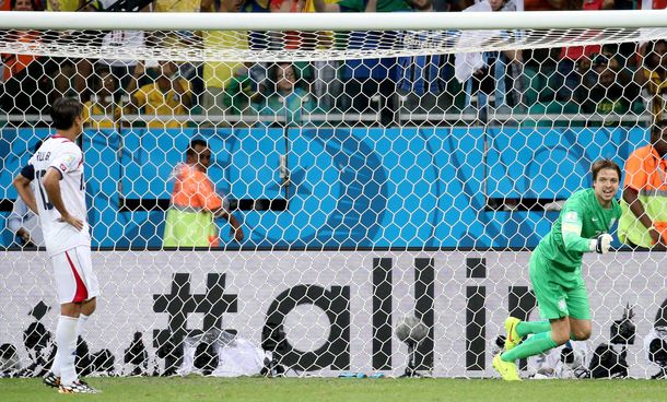 Mirá la infartante definición por penales entre Holanda y Costa Rica