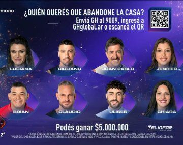 Cómo votar gratis al nominado que querés que se vaya de Gran Hermano 2025